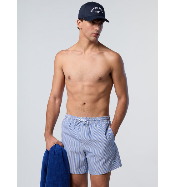 NORTH SAILS North Sails Swim Shorts Striped Seersucker på
