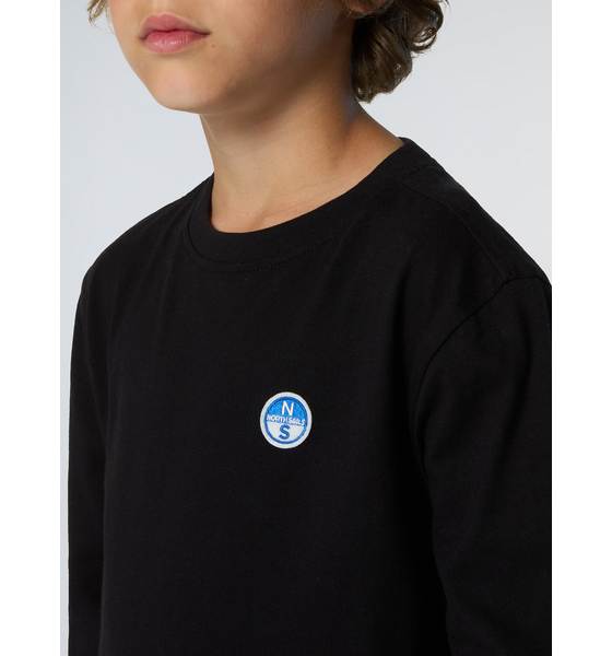 NORTH SAILS North Sails T-shirt Long-sleeved With Logo Patch på