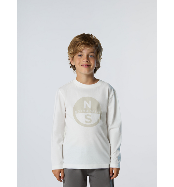 NORTH SAILS North Sails T-shirt Long-sleeved With Maxi Logo på