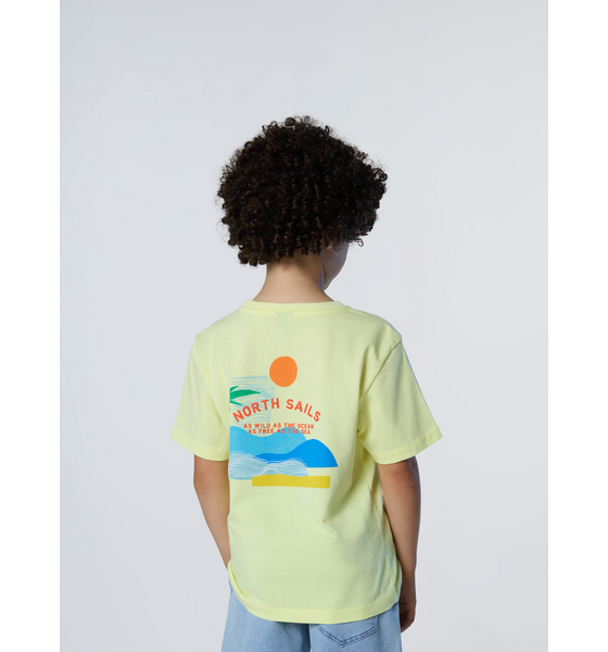 NORTH SAILS North Sails T-shirt With Ocean Print på