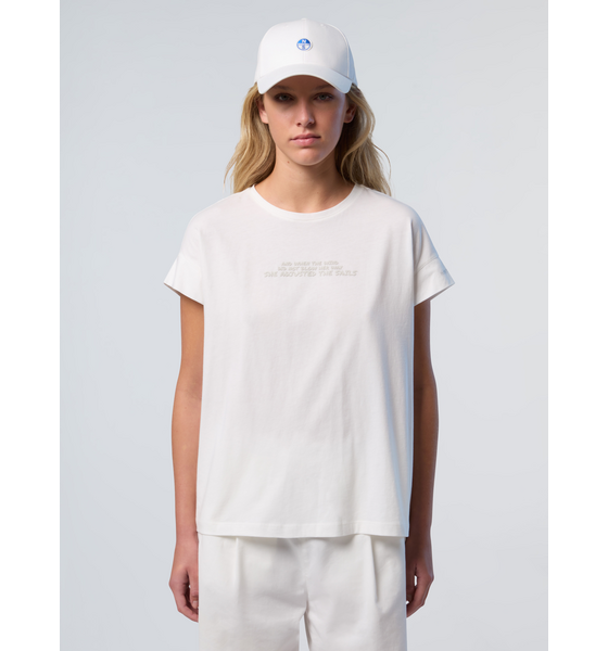 NORTH SAILS North Sails T-shirt With Slogan Print på