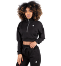GORILLA WEAR Ocala Cropped Half-zip Sweatshirt på