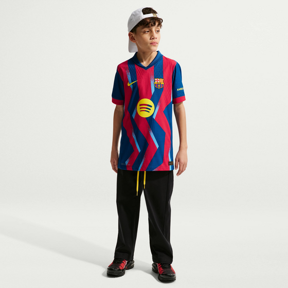 NIKE Older Kids' Dri-fit Adv Football Authentic Shirt Fc Barcelona 2025/26 Match Fourth på