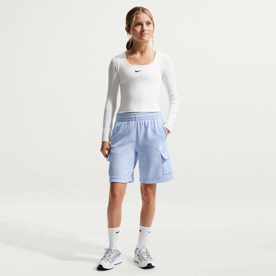 NIKE Older Kids' French Terry Cargo Shorts Sportswear Club på