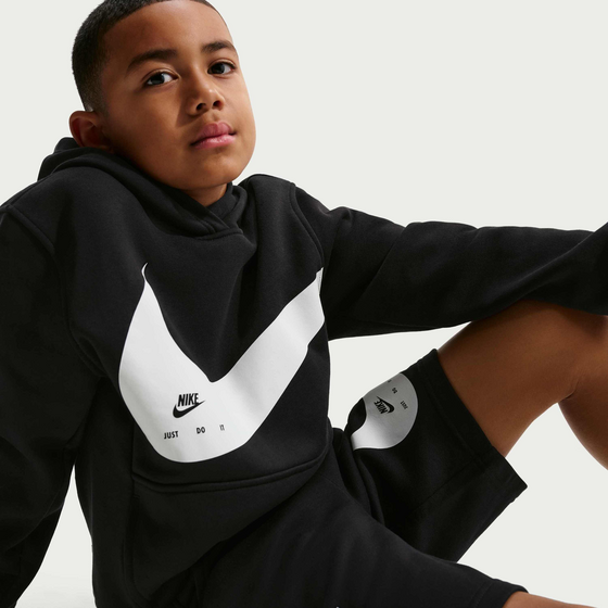 NIKE Older Kids' French Terry Shorts Sportswear Club på