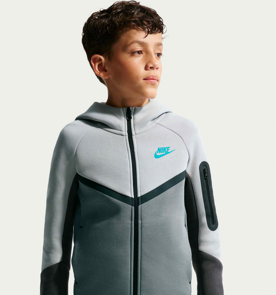 NIKE Older Kids' Full-zip Hoodie Sportswear Tech Fleece på