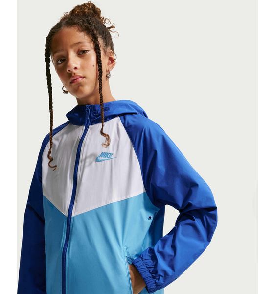 NIKE Older Kids' Hooded Repel Jacket Sportswear Windrunner på