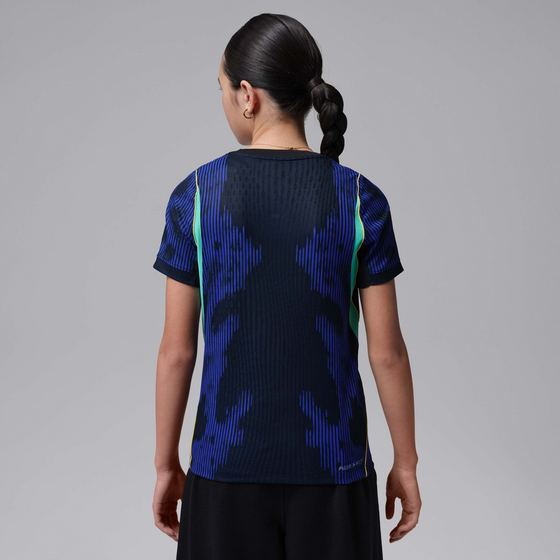 JORDAN Older Kids' Jordan Aero-fit Football Authentic Shirt Brazil 2026 Match Away på