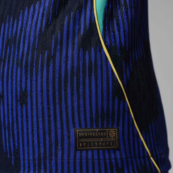 JORDAN Older Kids' Jordan Aero-fit Football Authentic Shirt Brazil 2026 Match Away på