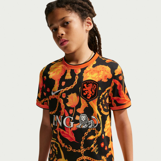 NIKE Older Kids' Short-sleeve Football Top Netherlands X Patta på