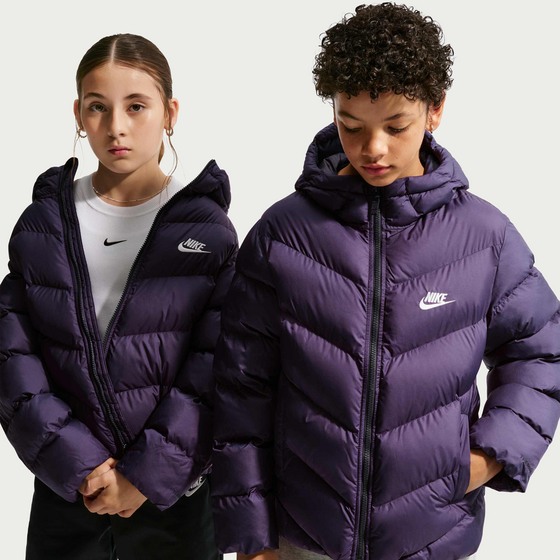 NIKE Older Kids' Therma-fit Loose-fit Puffer Jacket Sportswear All Day Play på