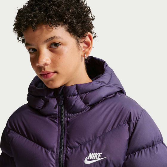 NIKE Older Kids' Therma-fit Loose-fit Puffer Jacket Sportswear All Day Play på