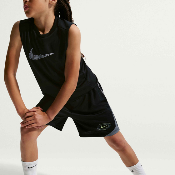 NIKE Older Kids' (boys') Dri-fit Knit Shorts Multi på