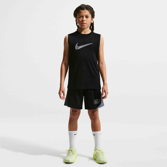 NIKE Older Kids' (boys') Dri-fit Knit Shorts Multi på