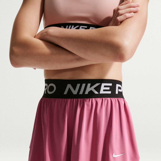 NIKE Older Kids' (girls') Dri-fit 2-in-1 Shorts Pro på