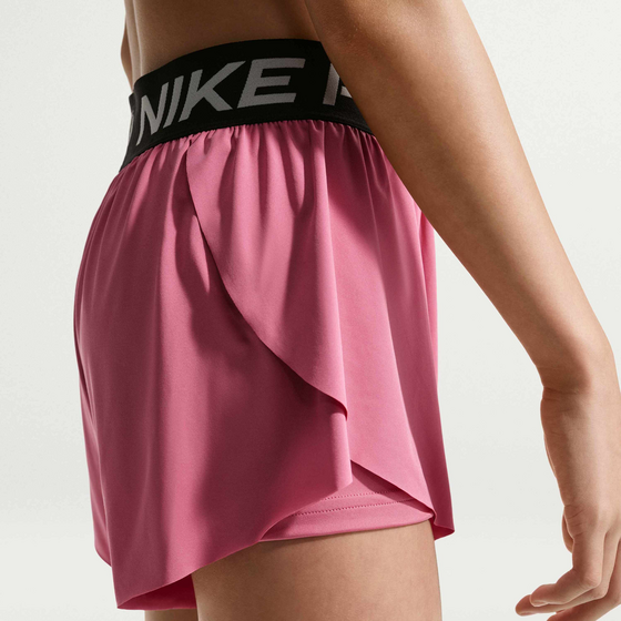 NIKE Older Kids' (girls') Dri-fit 2-in-1 Shorts Pro på
