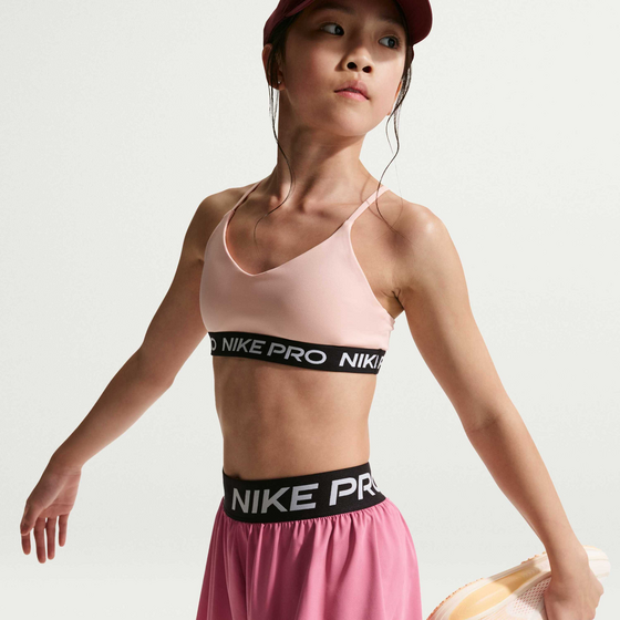 NIKE Older Kids' (girls') Dri-fit 2-in-1 Shorts Pro på