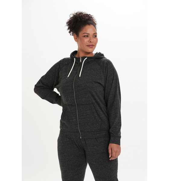 Q SPORTSWEAR Olivia Melange Sweat Jacket på