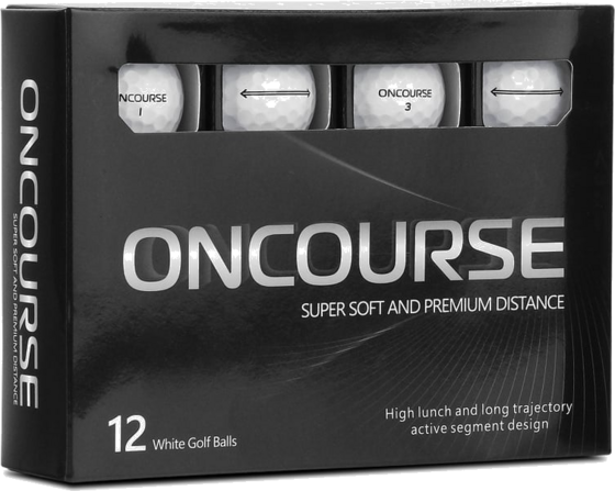 ONCOURSE Oncourse Vita Golfbollar 12-pack på