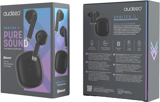 AUDEEO Orbiter Ii True Wireless Earphones på