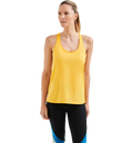 WELLICIOUS Organic Cotton Racer Tank - Sunshine Yellow på