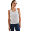 WELLICIOUS Organic Cotton Tank Top - Diamond White på