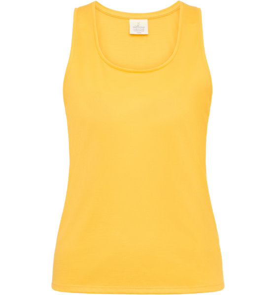 WELLICIOUS Organic Cotton Tank Top - Sunshine Yellow på