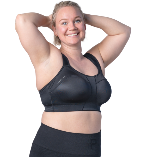 PURE LIME Padded Athletic Bra på