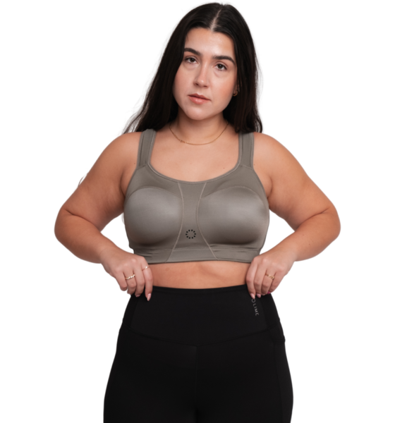 PURE LIME Padded Athletic Bra på