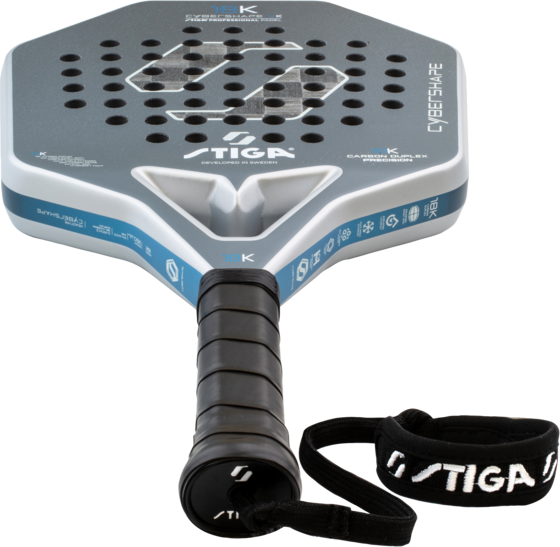 STIGA Padel Racket 18k 2 Cybershape på