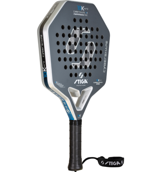 STIGA Padel Racket 18k Hard 2 Cybershape på