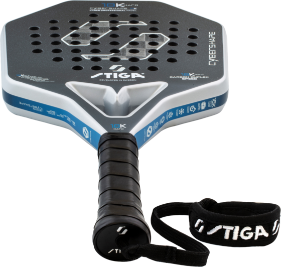 STIGA Padel Racket 18k Hard 2 Cybershape på