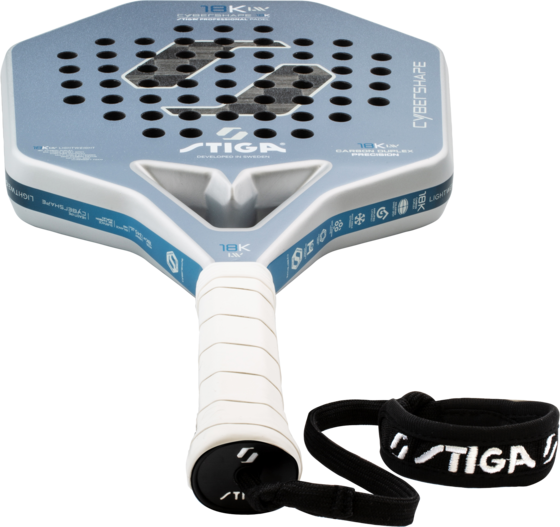 STIGA Padel Racket 18k Lw 2 Cybershape på
