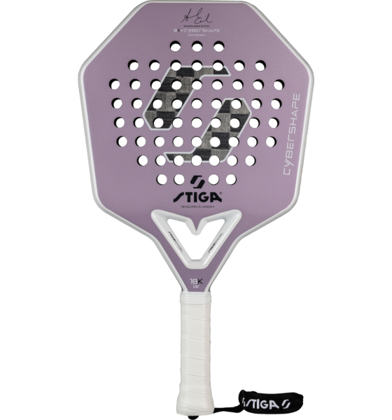 STIGA Padel Racket 18k Lw Amanda Edition Cybershape på