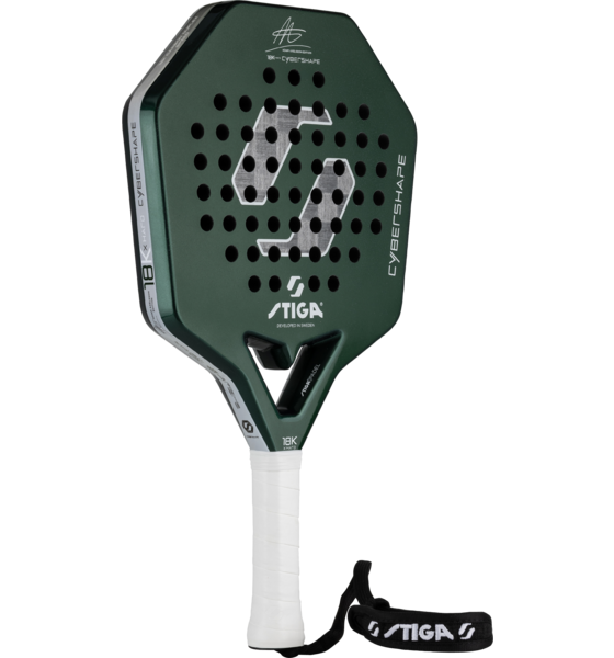 STIGA Padel Racket 18k X Hard Adam Edition Cybershape på