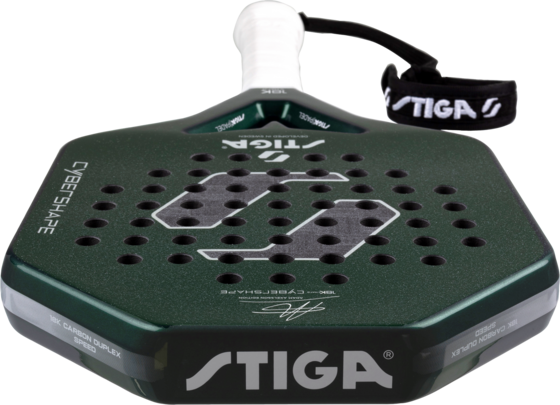 STIGA Padel Racket 18k X Hard Adam Edition Cybershape på
