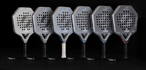 STIGA Padel Racket 18k X Hard Cybershape på