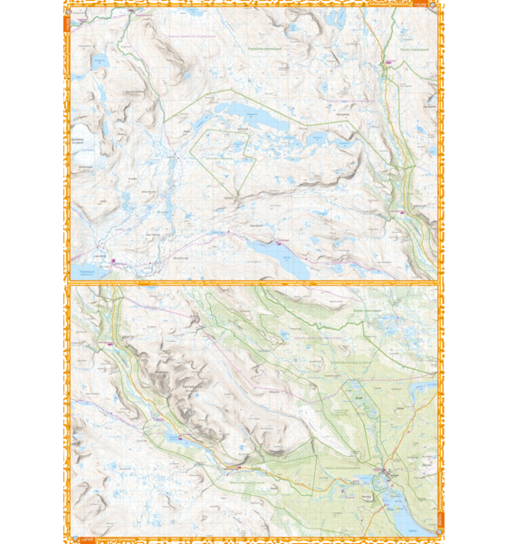 CALAZO Padjelantaleden 1:50.000 på