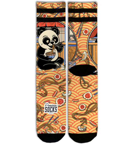 AMERICAN SOCKS Panda - Mid High på