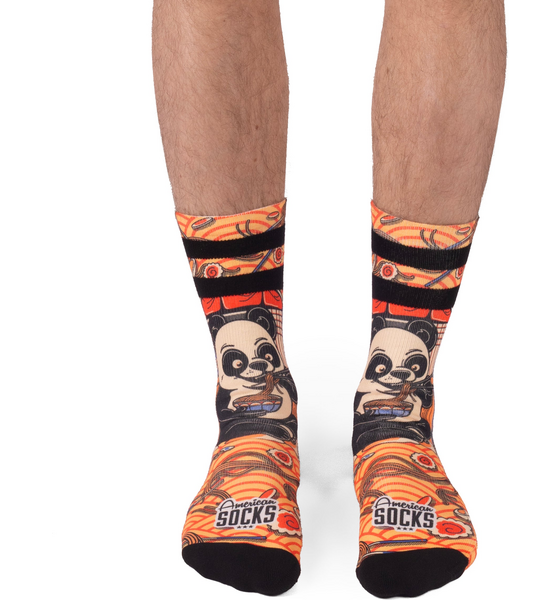AMERICAN SOCKS Panda - Mid High på