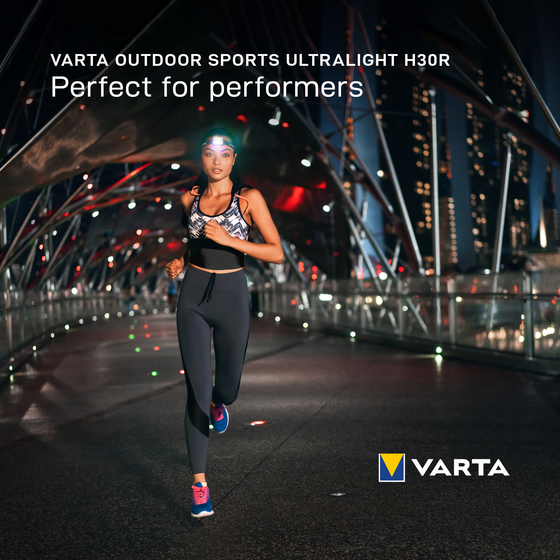 VARTA Pannlampa Outdoor Sports Ultralight H30r 300 Lm på