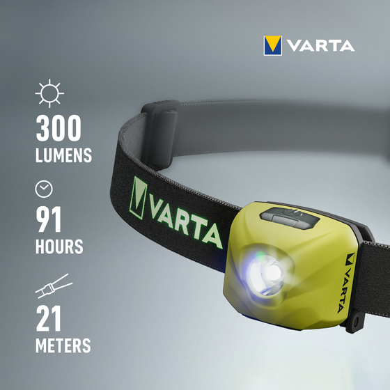 VARTA Pannlampa Outdoor Sports Ultralight H30r 300 Lm på