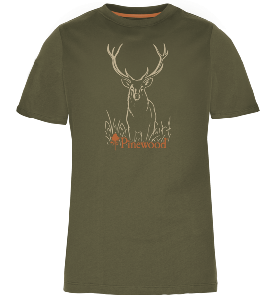 PINEWOOD Pinewood® Red Deer T-shirt W´s på