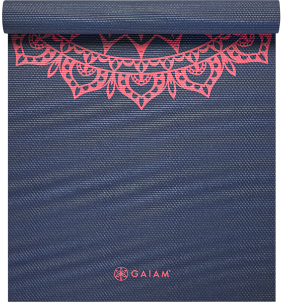 GAIAM Pink Marrakesh Yoga Mat 4mm på