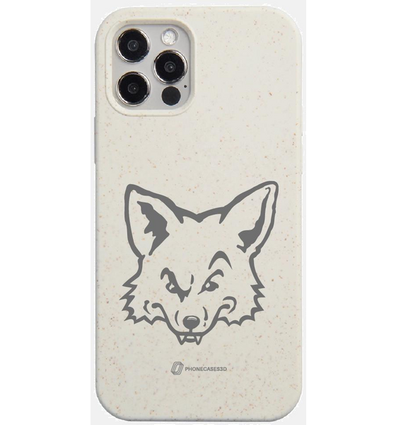 PHONECASES3D Pixbo Official Compostable Phone Case Design Grey på