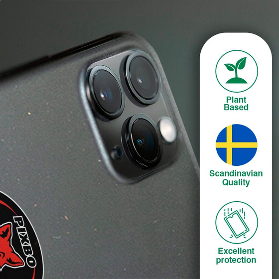PHONECASES3D Pixbo Official Compostable Phone Case Design Logo på