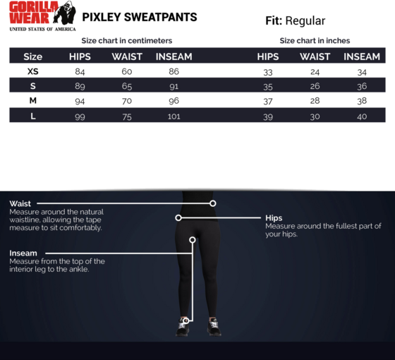 GORILLA WEAR Pixley Sweatpants på