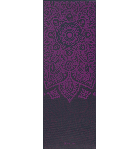 GAIAM Plum Sundial Yoga Mat 6mm på