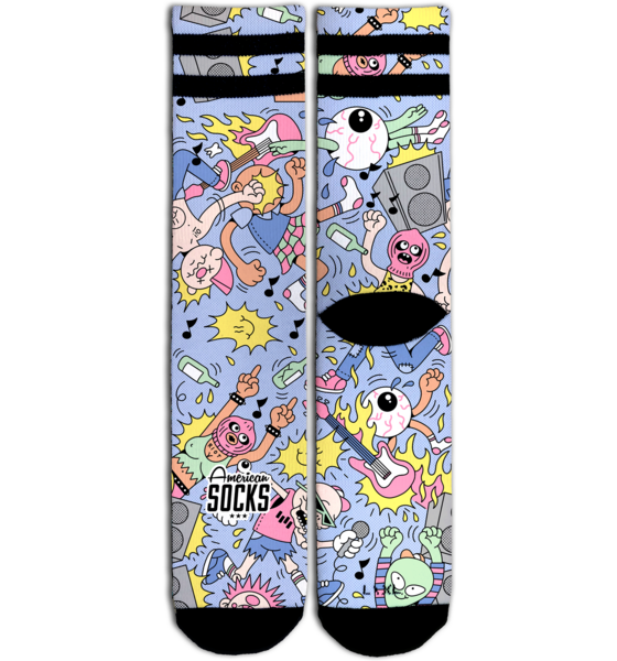 AMERICAN SOCKS Pogo - Mid High på