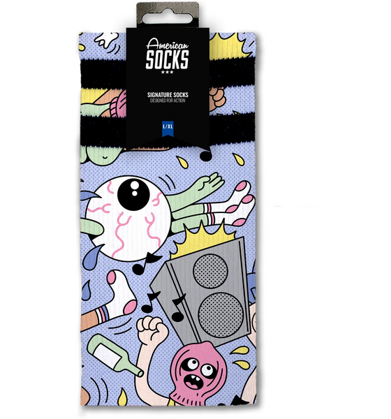 AMERICAN SOCKS Pogo - Mid High på
